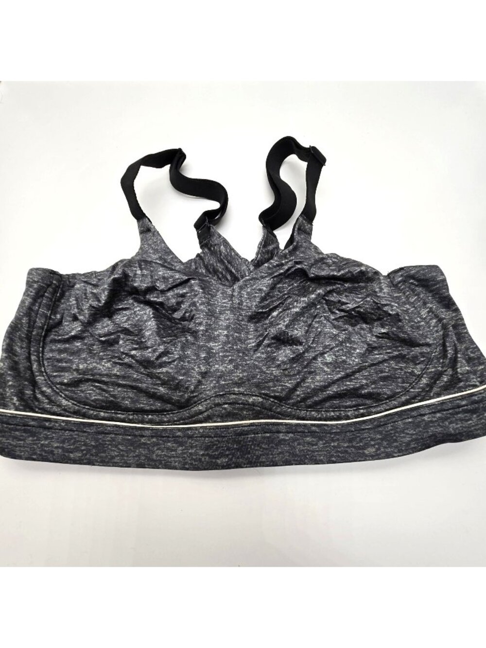 Cacique Womens Heather Gray Wireless Sports Bra Size 38C JJ4320